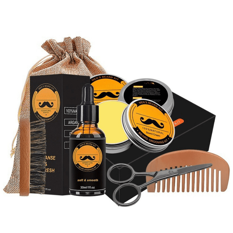 Set BeardBloom pentru creștere — Set complet pentru terapia cu microace