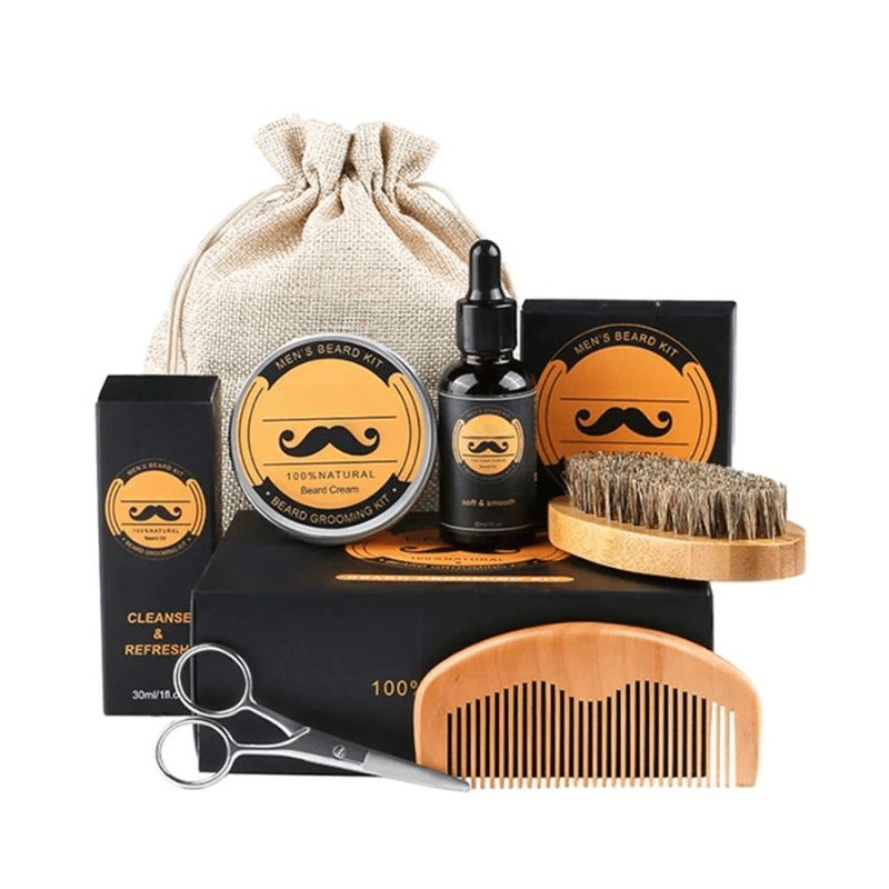 Set BeardBloom pentru creștere — Set complet pentru terapia cu microace