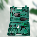 Stainless Steel Garden Tools Kit, Storage Case Included, 10 Piece