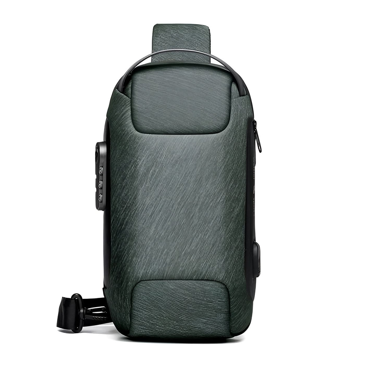 תיק גב מאובטח למחשב נייד UrbanTech - טעינת USB, מבנה עמיד למים