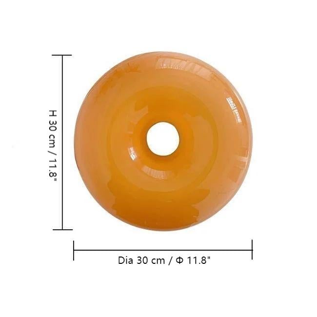 NovaHalo Donut LED Wall And Desk Lamp For Warm Ambient Lighting In Modern Spaces