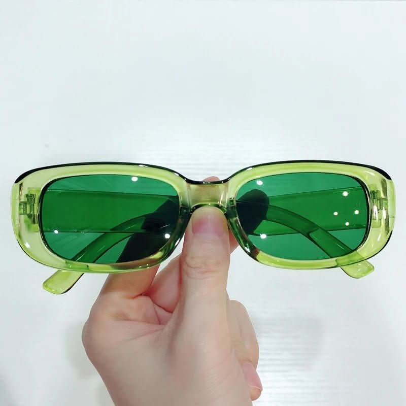 EraShade Women's Retro Rectangular Sunglasses — UV400 Protection