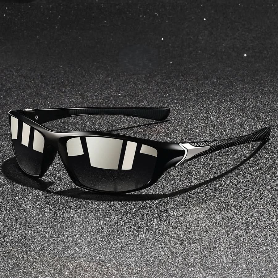 نظارات شمسية رياضية مستقطبة من LuminaSport — حماية UV400، إطار كامل الحواف