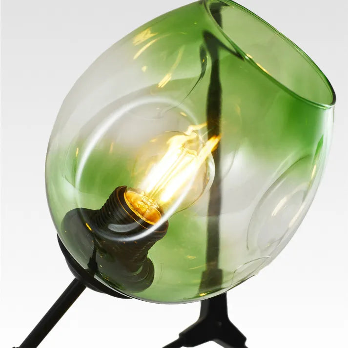 LustraNova Pendant Light With Glass Orbs And Branching Arms For Ambient Living Room Lighting
