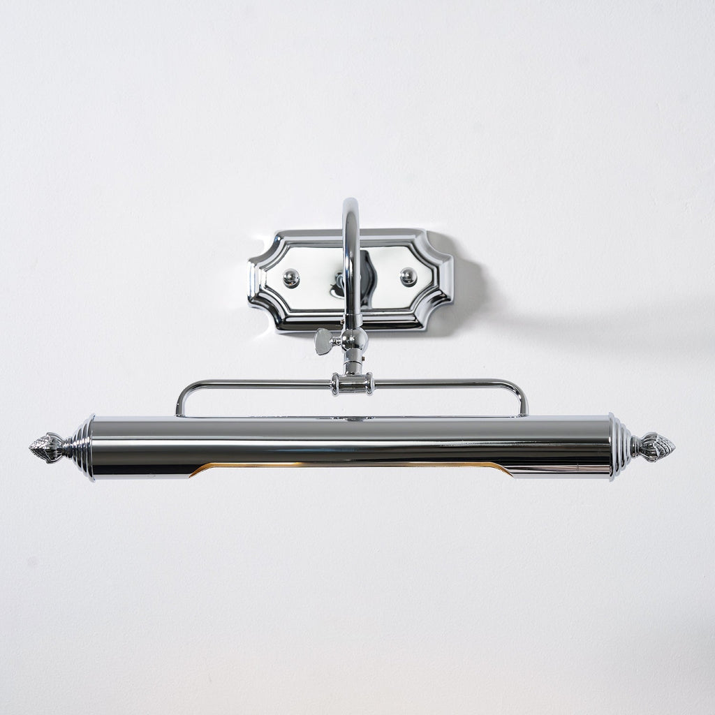 Vellichor Adjustable Gooseneck Wall Lamp for Art and Mirrors, Industrial Lighting