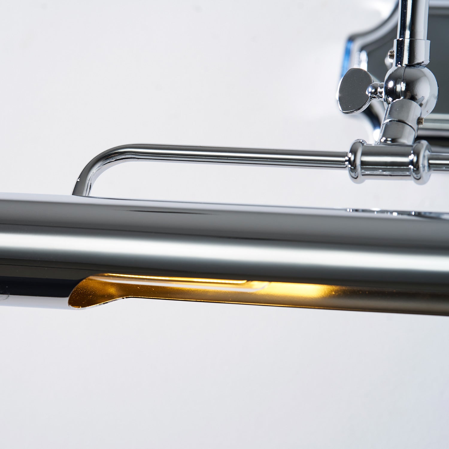 Vellichor Adjustable Gooseneck Wall Lamp for Art and Mirrors, Industrial Lighting