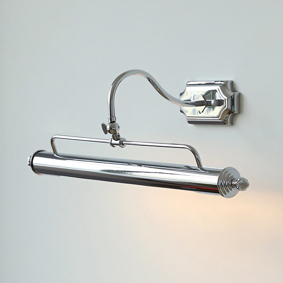 Vellichor Adjustable Gooseneck Wall Lamp for Art and Mirrors, Industrial Lighting