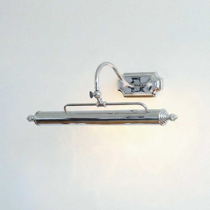 Vellichor Adjustable Gooseneck Wall Lamp for Art and Mirrors, Industrial Lighting