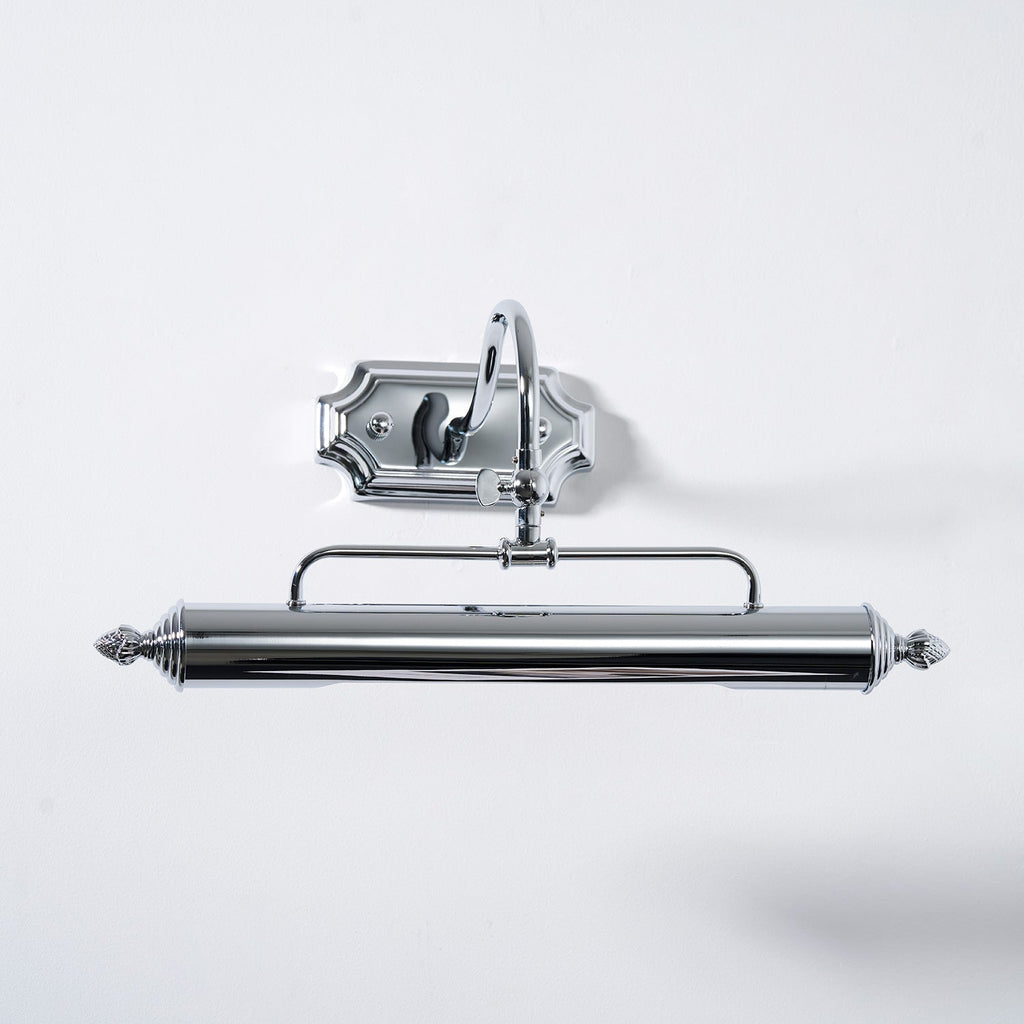 Vellichor Adjustable Gooseneck Wall Lamp for Art and Mirrors, Industrial Lighting