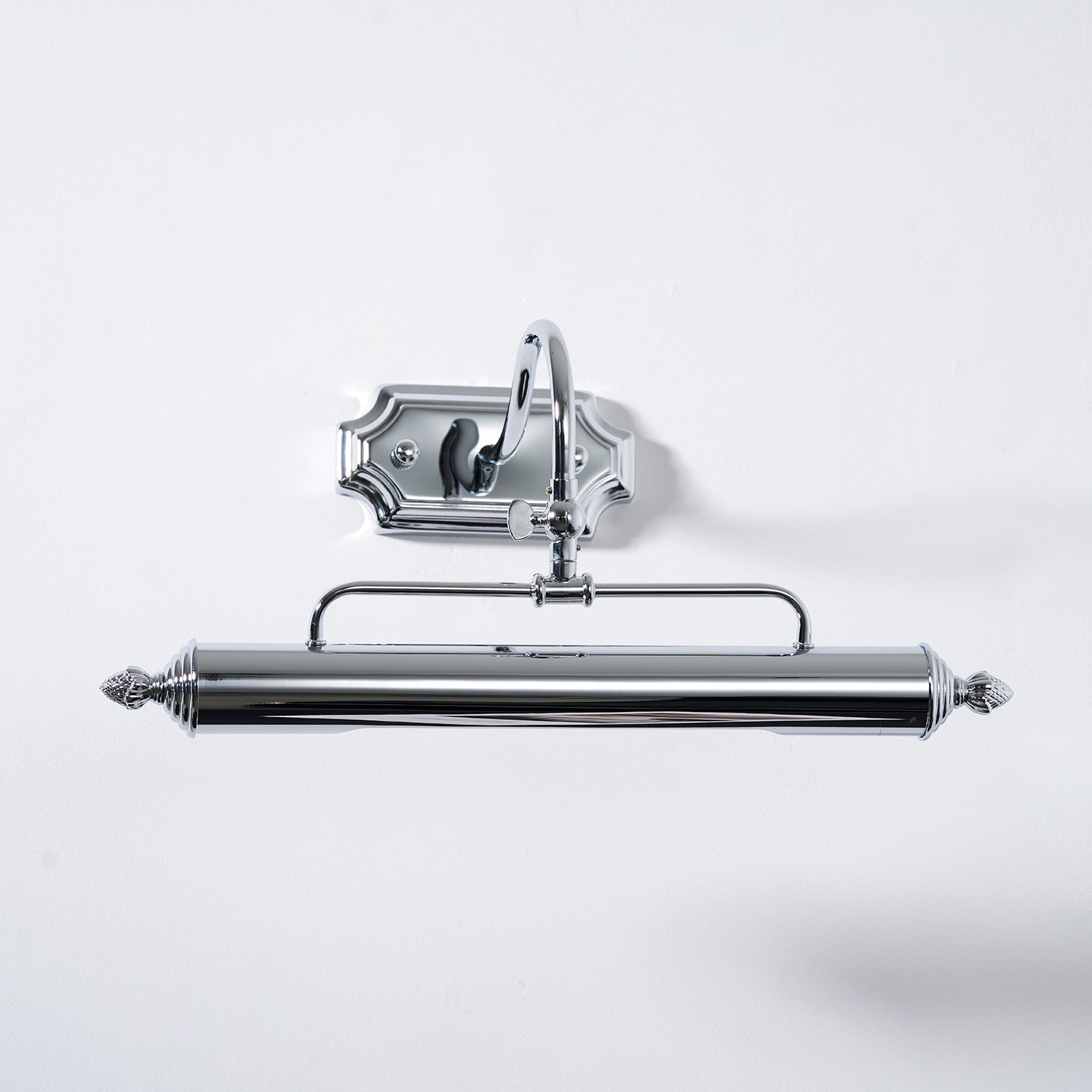 Vellichor Adjustable Gooseneck Wall Lamp for Art and Mirrors, Industrial Lighting