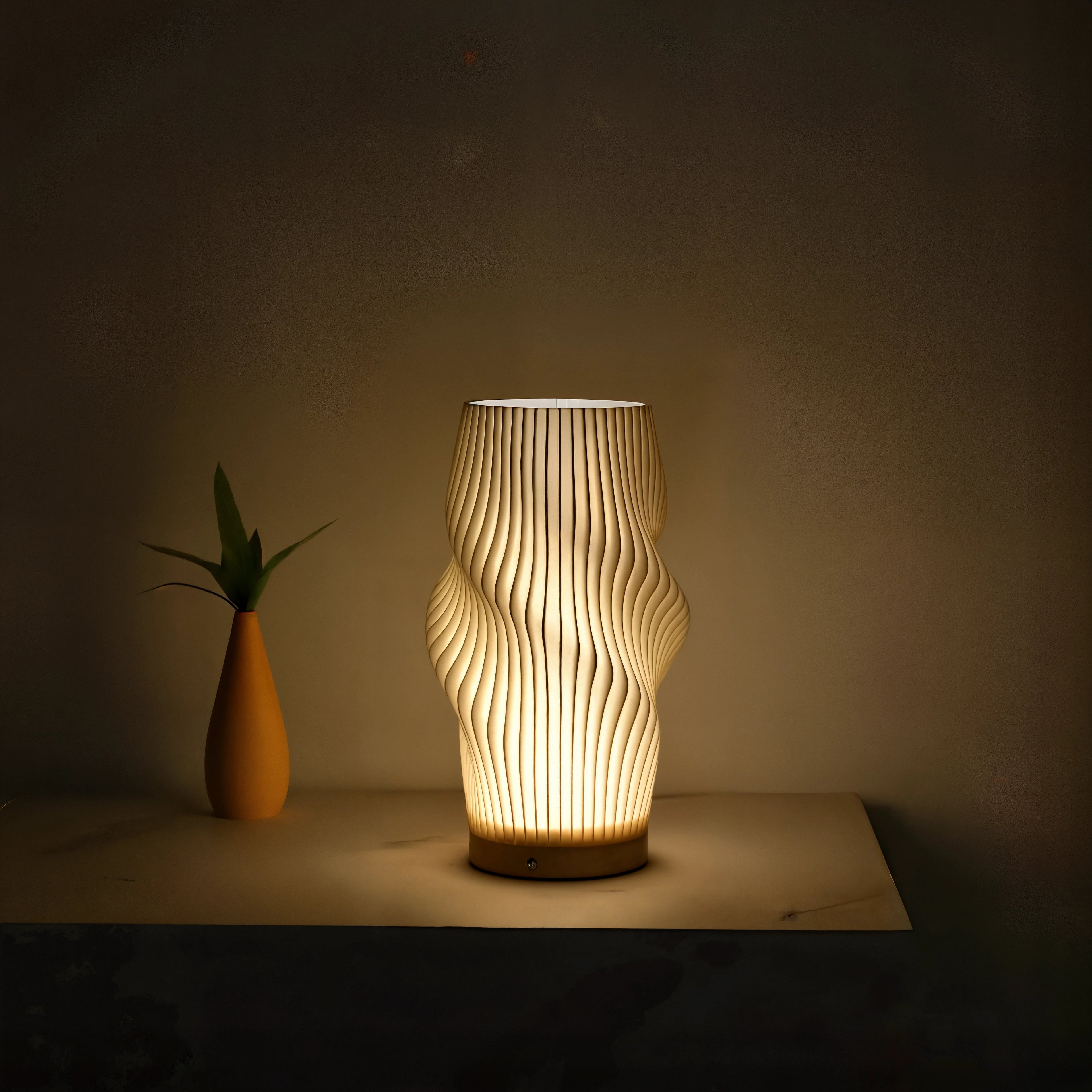 Nova LED Table Lamp With A Warm Glow For Bedside Or Desk In Home Living Spaces For Everyday Use