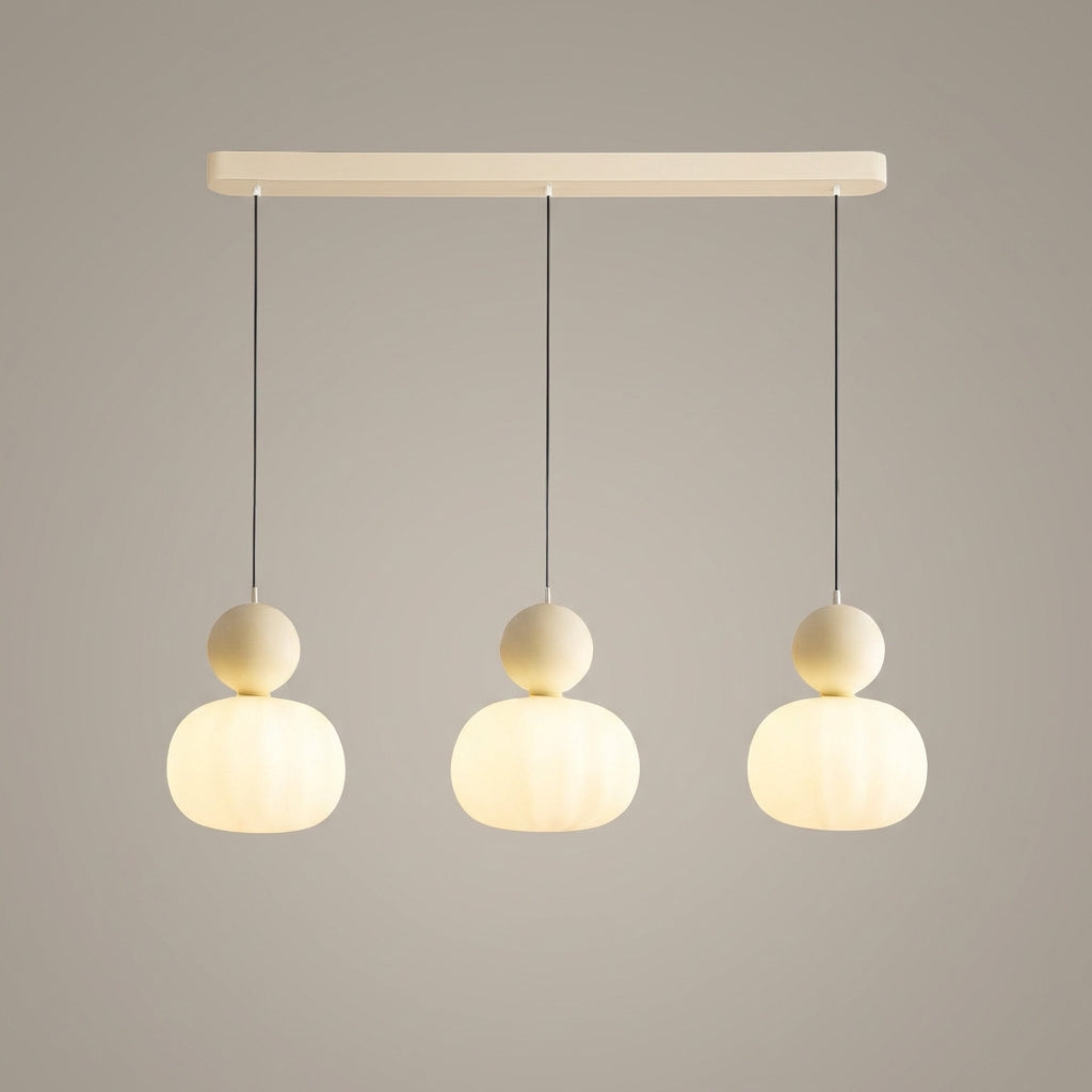 LumaNova Geometric Pendant Light Fixture For Modern Interiors With Stylish Shade
