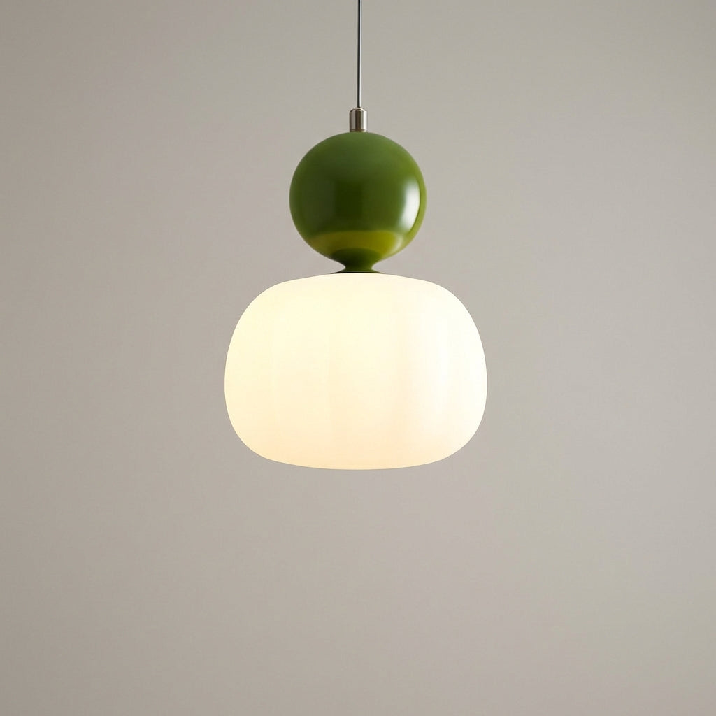 LumaNova Geometric Pendant Light Fixture For Modern Interiors With Stylish Shade