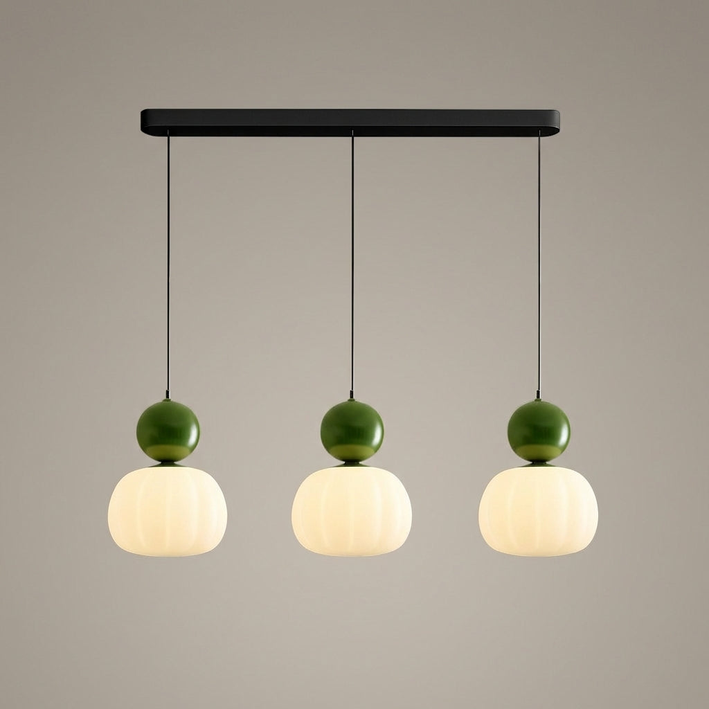 LumaNova Geometric Pendant Light Fixture For Modern Interiors With Stylish Shade