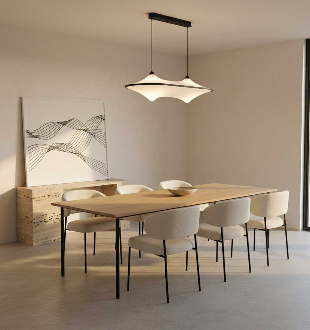 AstroLume Minimalist Iron Pendant Light For Modern Interiors Elegant Ceiling Fixture