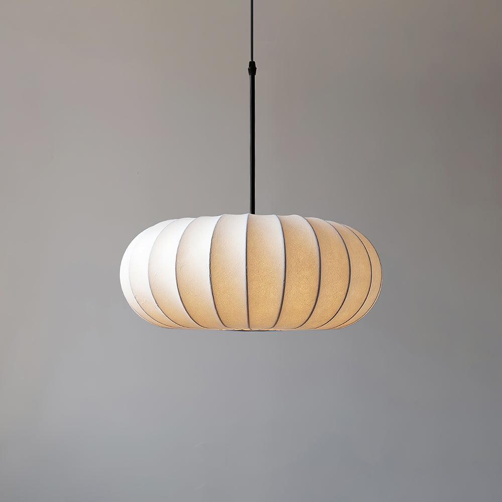 Aero Pendant Light With Natural Materials For Kitchen And Dining Areas In Modern Homes And Spaces