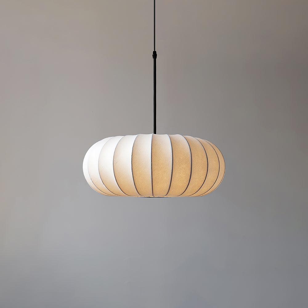 Aero Pendant Light With Natural Materials For Kitchen And Dining Areas In Modern Homes And Spaces