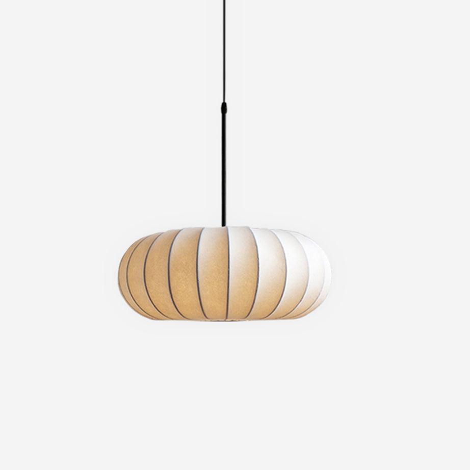 Aero Pendant Light With Natural Materials For Kitchen And Dining Areas In Modern Homes And Spaces