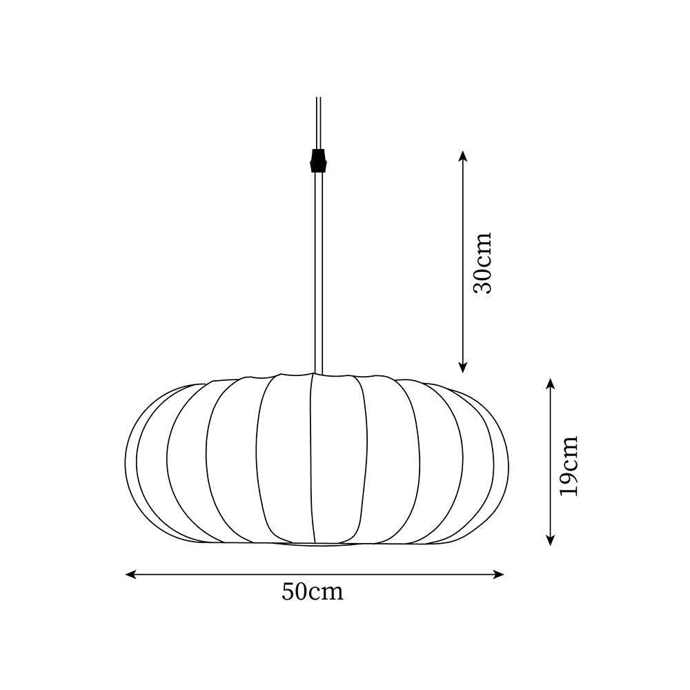 Aero Pendant Light With Natural Materials For Kitchen And Dining Areas In Modern Homes And Spaces