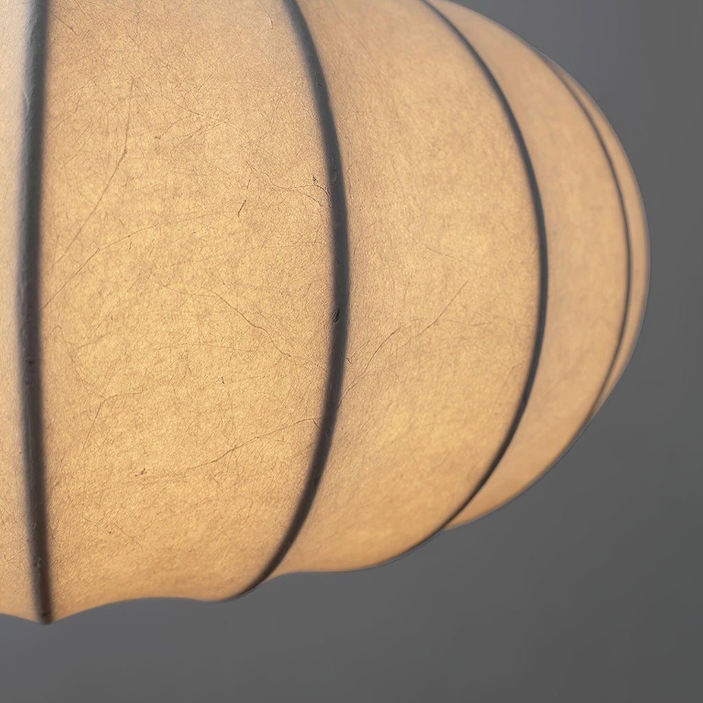 Aero Pendant Light With Natural Materials For Kitchen And Dining Areas In Modern Homes And Spaces