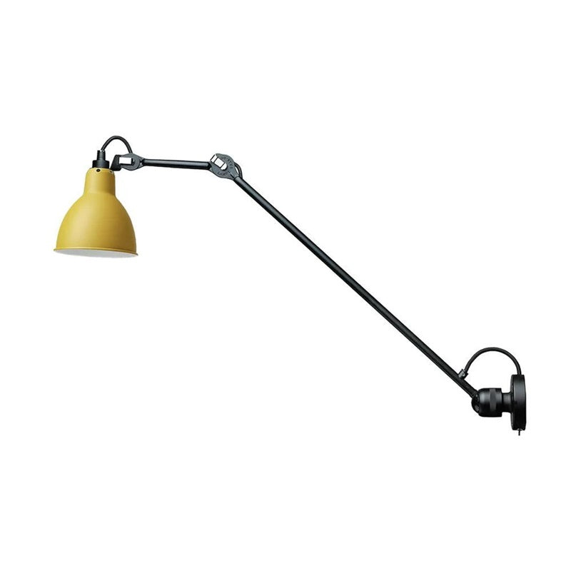 Matte Black Wall Lamp With Adjustable Arm For Reading Corner