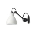 Matte Black Wall Lamp With Adjustable Arm For Reading Corner