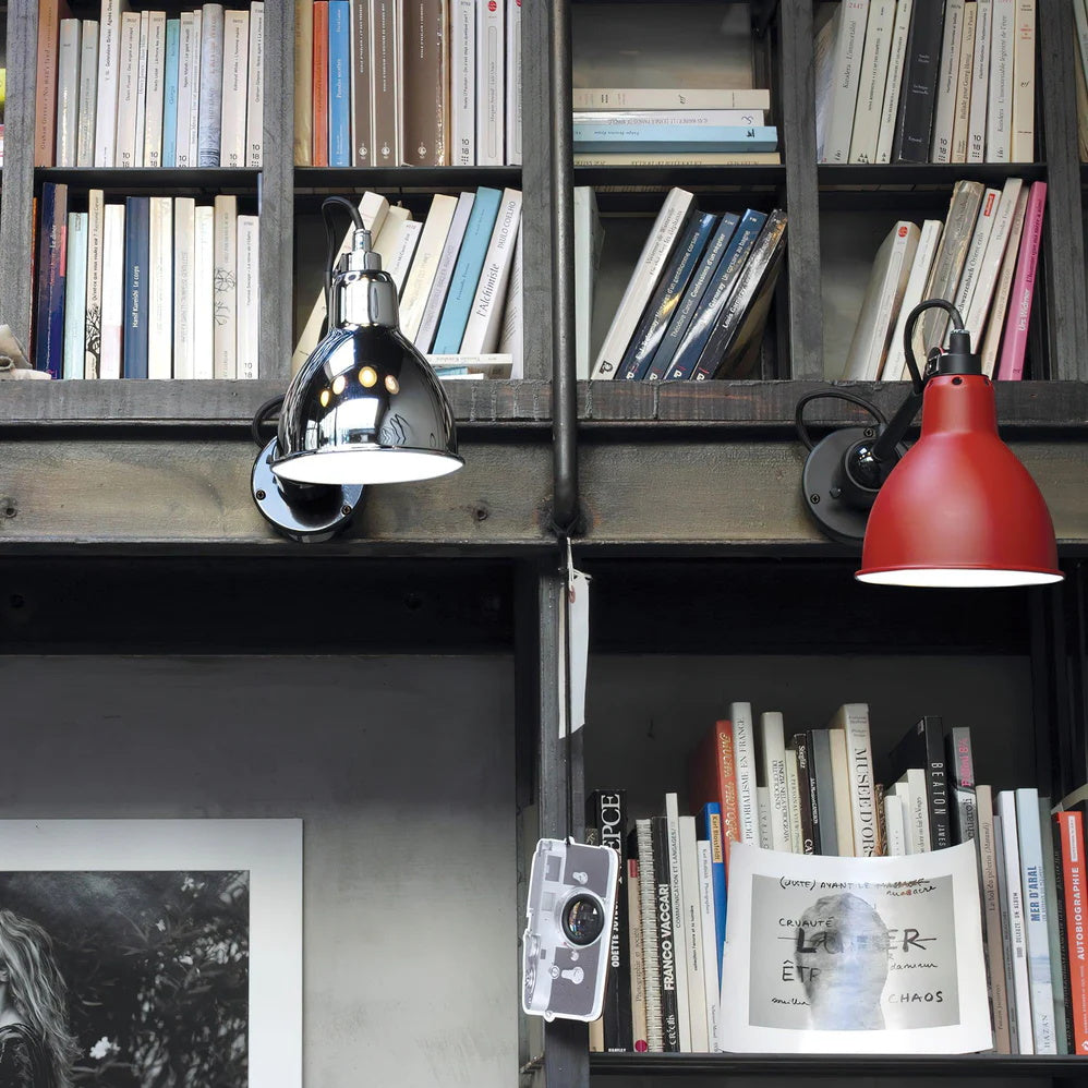 Matte Black Wall Lamp With Adjustable Arm For Reading Corner