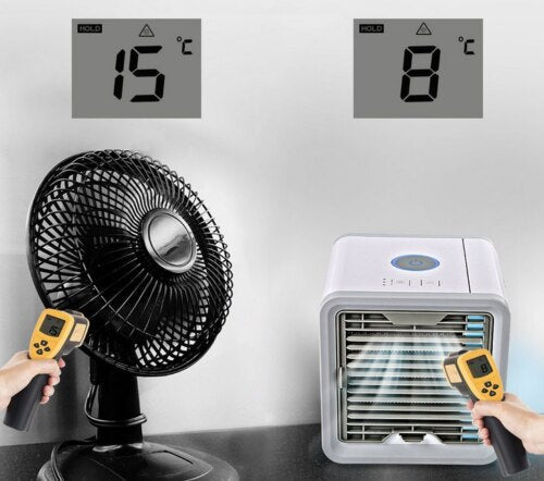 Ar condicionado portátil — arrefecimento, humidificação e purificação do ar