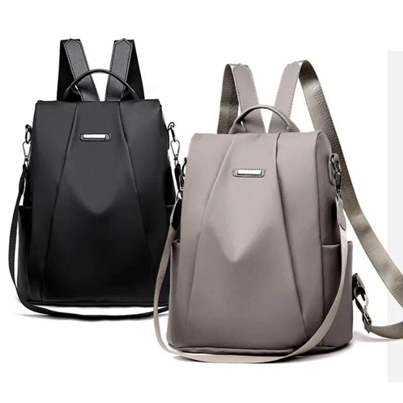 Nylon Backpack — Lightweight Water-Resistant Exterior