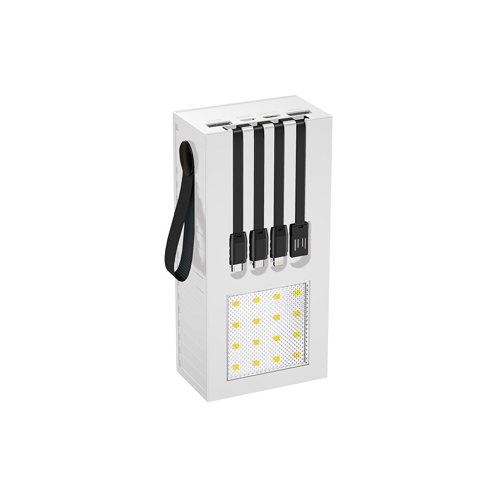 Compact Outdoor Lamp — Integrated Battery, Cordless Design