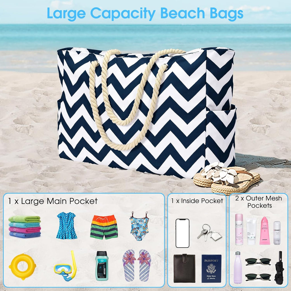 Waterproof Tote — Durable, Zipped Storage Bag