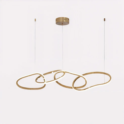 AureaLume lustr s moderním elegantním designem pro stylové domácí osvětlení v moderních interiérech