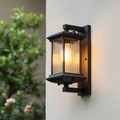 Lumera Exterior Architectural Wall Light For Facades In A Glass And Aluminum Fixture
