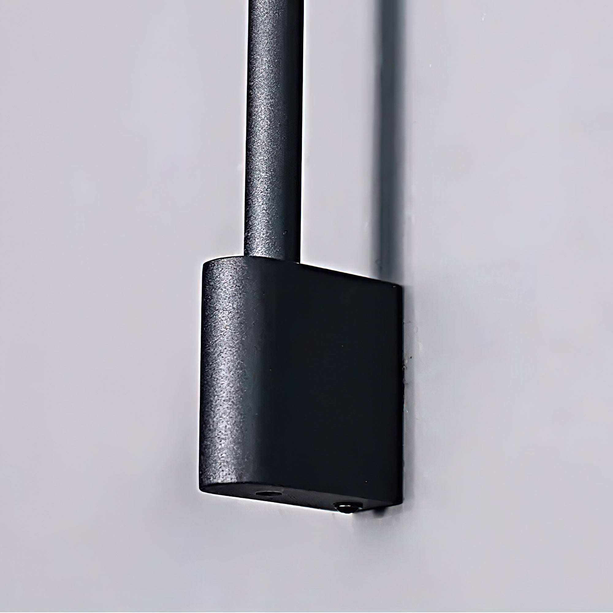 Plug Model Wall Lamp With Adjustable Swivel Arm And Blown Glass Shade