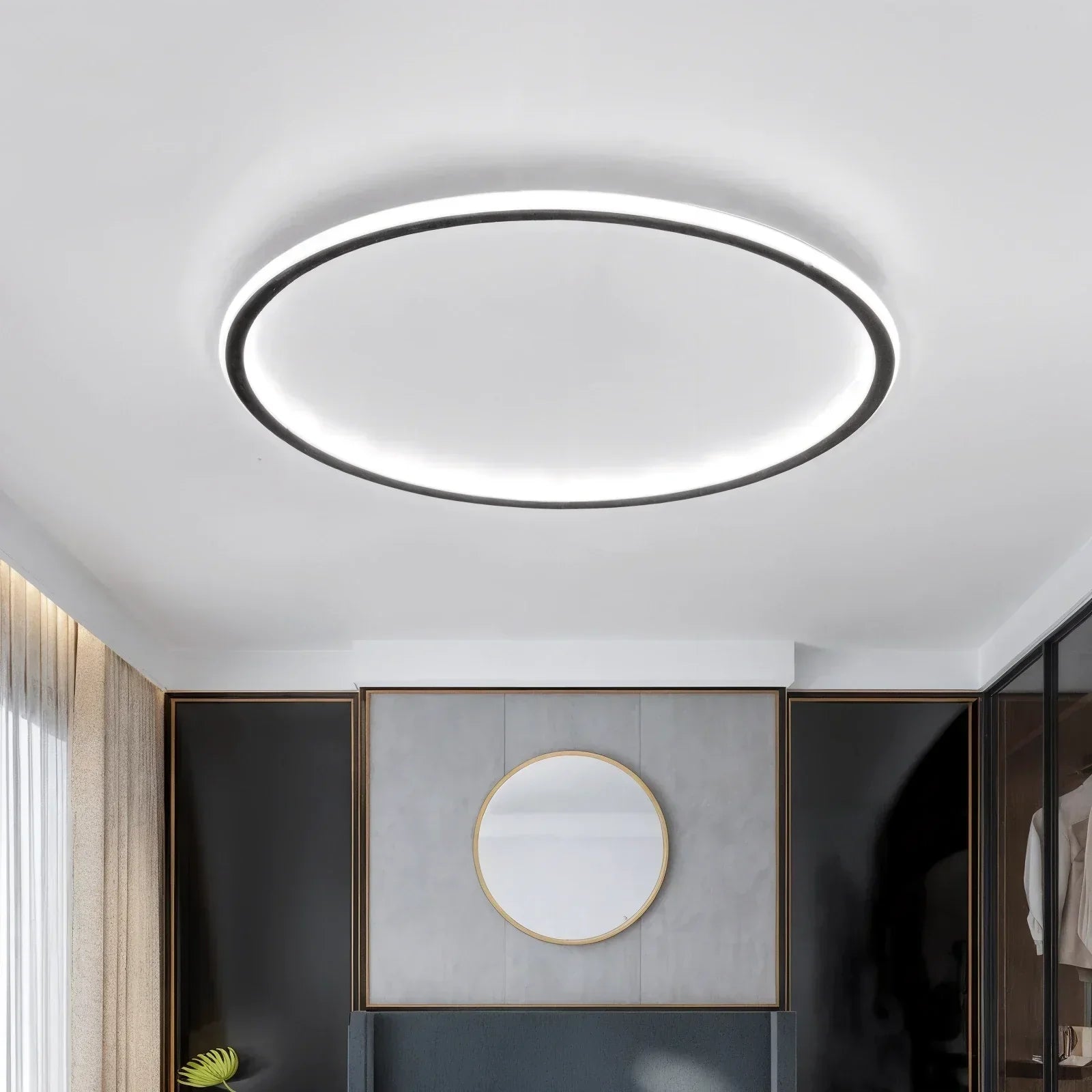 LumaNova Round Ceiling Light With Scandinavian Design For Indoor Living Spaces In Modern Interiors