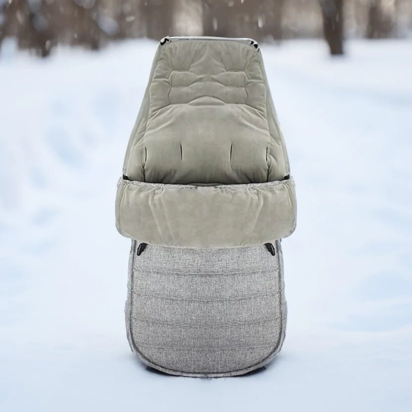 SnowNest Universal Stroller Footmuff — Weatherproof Outer Layer, Soft Inner Lining, Wind Resistant