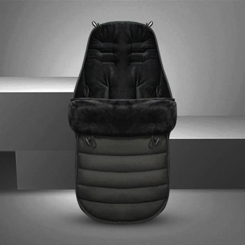 SnowNest Universal Stroller Footmuff — Weatherproof Outer Layer, Soft Inner Lining, Wind Resistant