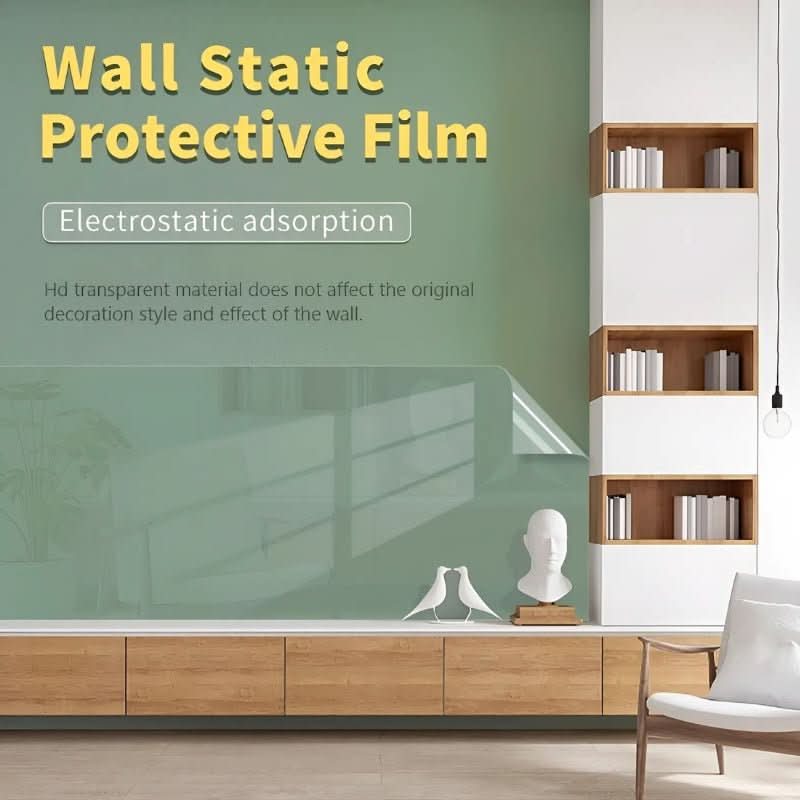 Folie transparentă PureShield pentru protecția pereților — Strat invizibil durabil