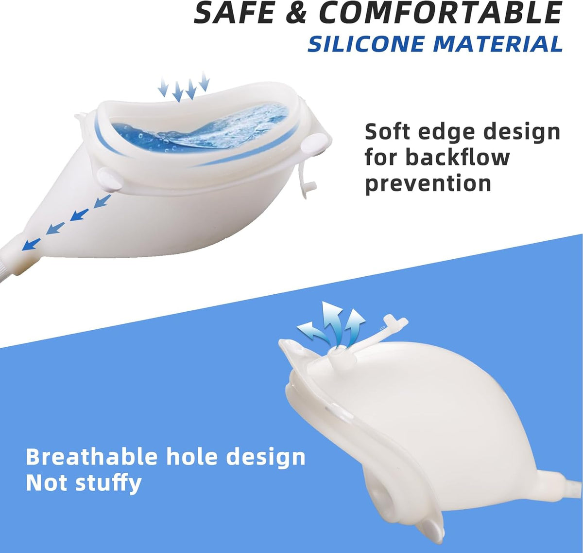 Wearable Waste Collection Bag — 1000ml Capacity, Adjustable Waist & Leg Straps