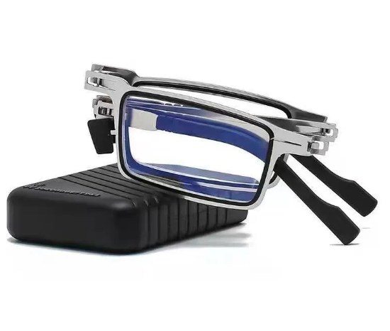 Occhiali da lettura pieghevoli unisex Wearclo — custodia compatta inclusa