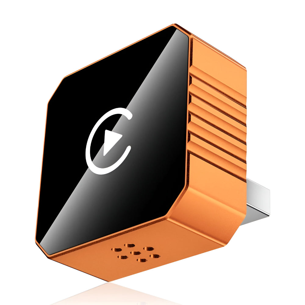 Adattatore wireless per CarPlay — dispositivo USB compatto, collegamento diretto alla porta