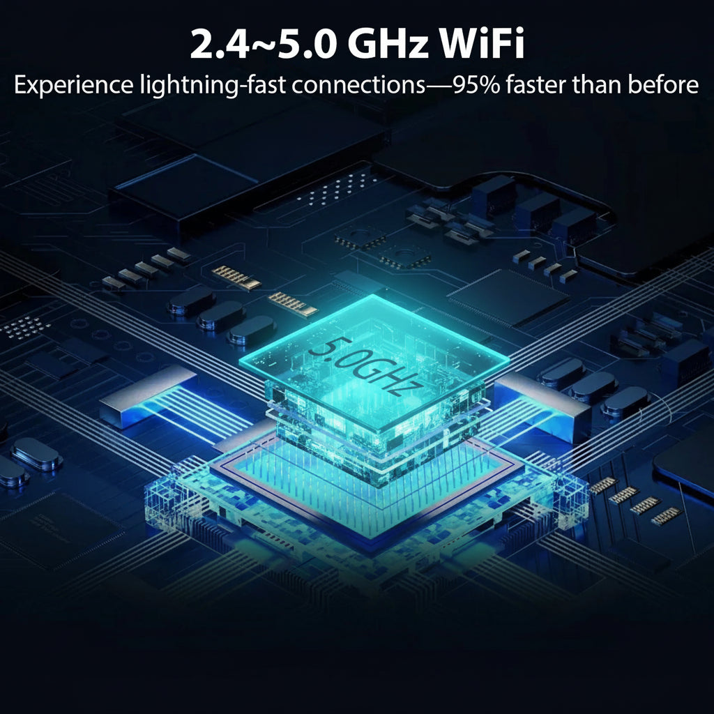 Kompaktes kabelloses CarPlay- und Android-Auto-Verbindungsmodul