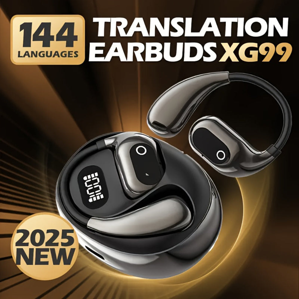 Kabellose Echtzeit-Übersetzungs-Ohrhörer - Bluetooth-Headset mit Geräuschunterdrückung