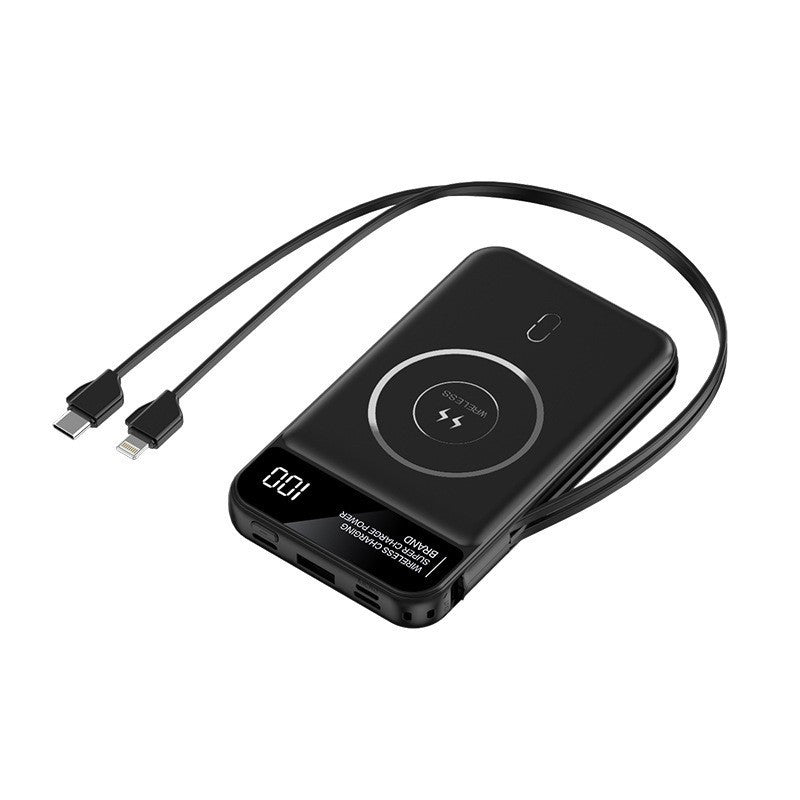 Kompakte kabellose Powerbank – Kabelloser Schnellladeakku
