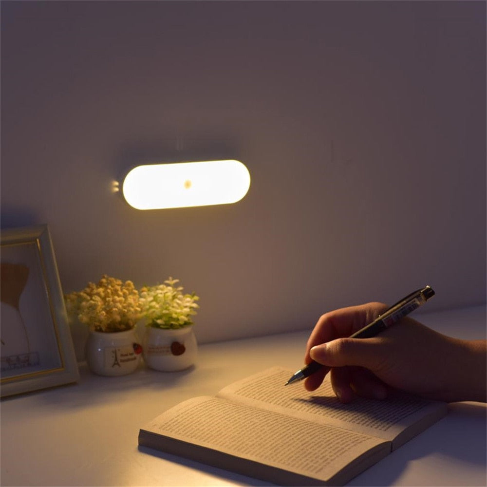 LED-Wandleuchte mit Bewegungssensor - per USB wiederaufladbar, batteriebetrieben