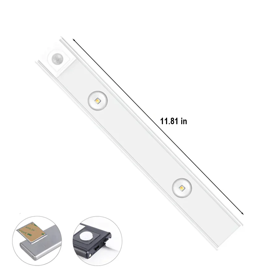 LED-Unterbauleuchte - Bewegungssensor, einstellbare Lichtfarbe, kabellos
