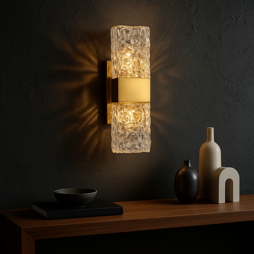 Aeronis Wall Sconce Iron Light Fixture With Modern Minimalist Design For Living Spaces