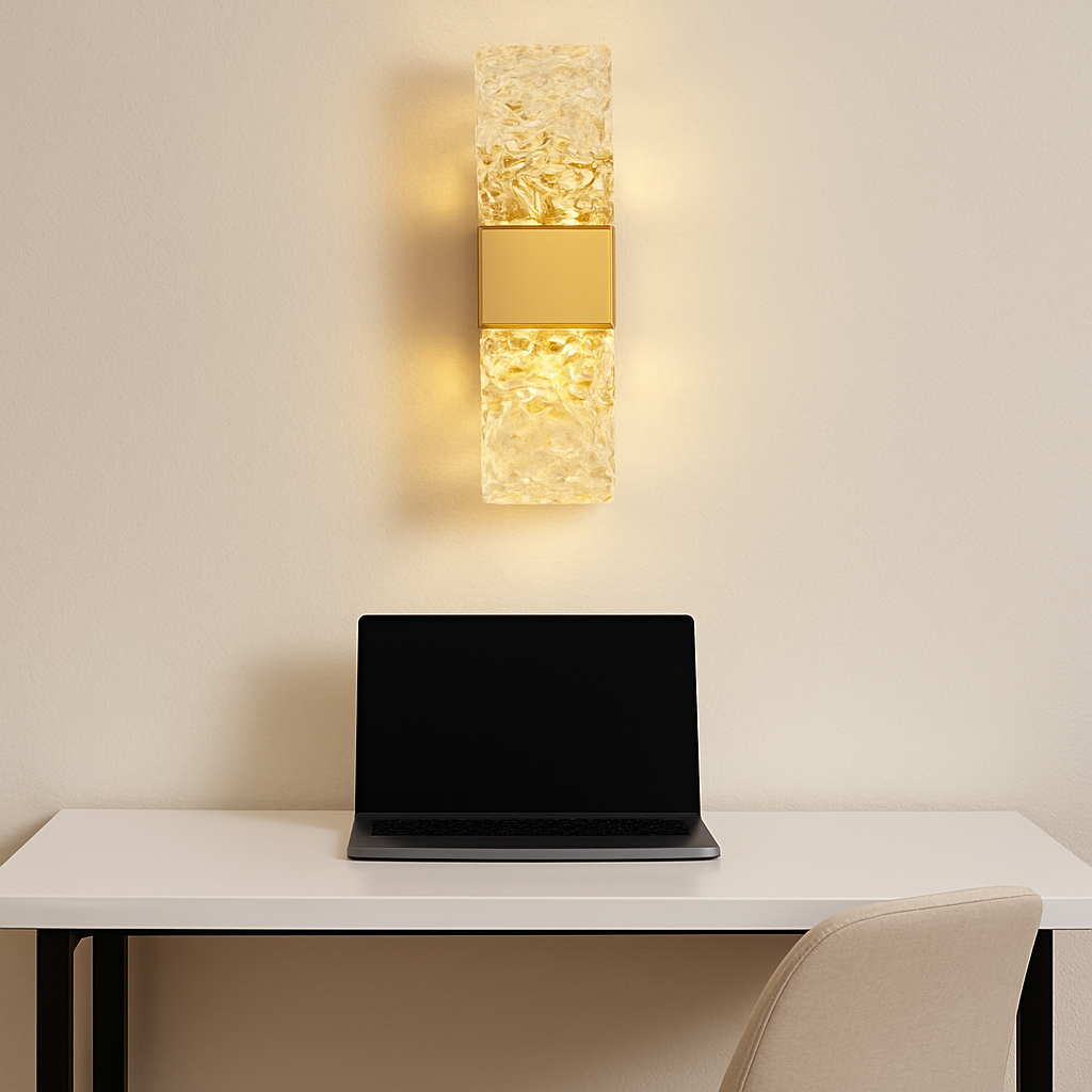 Aeronis Wall Sconce Iron Light Fixture With Modern Minimalist Design For Living Spaces