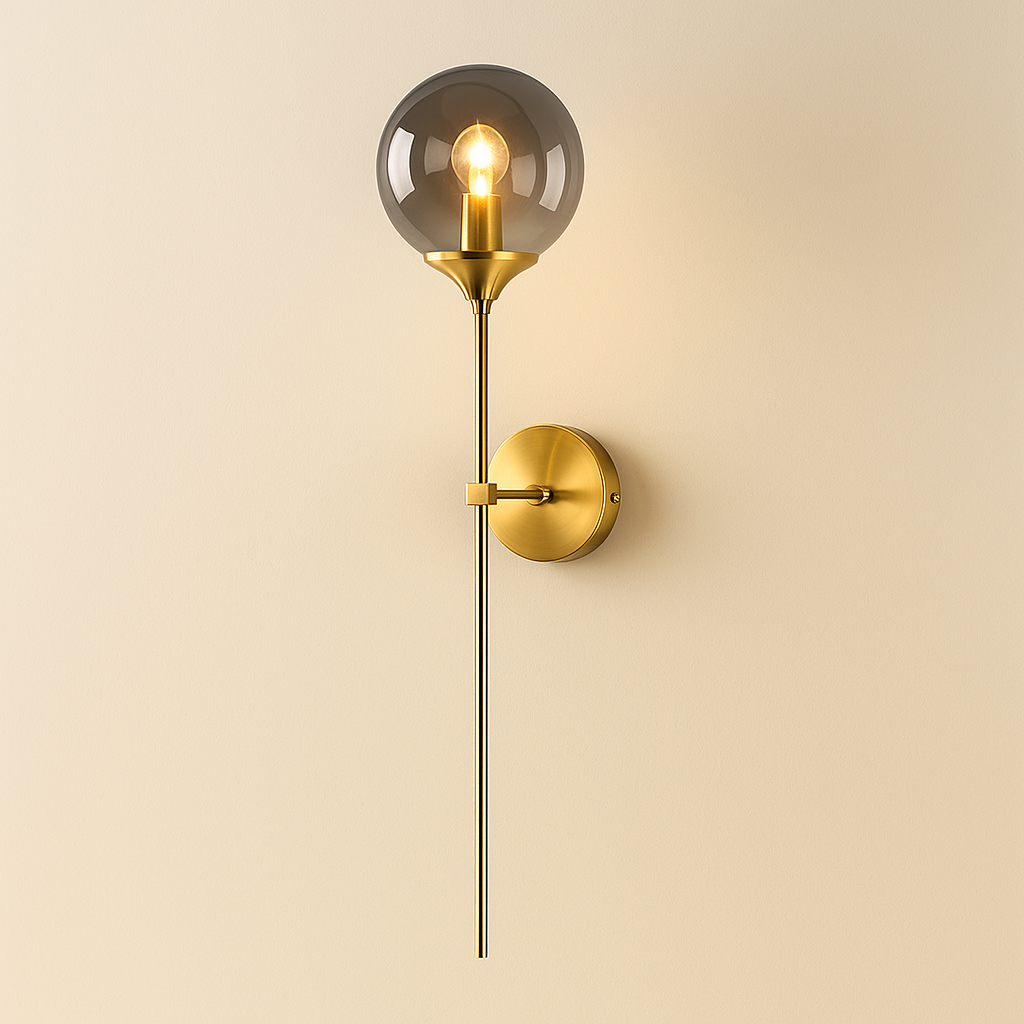 Nordic Glow Wall Sconce Light In Elegant Minimalist Style For Modern Interiors And Calm Ambience