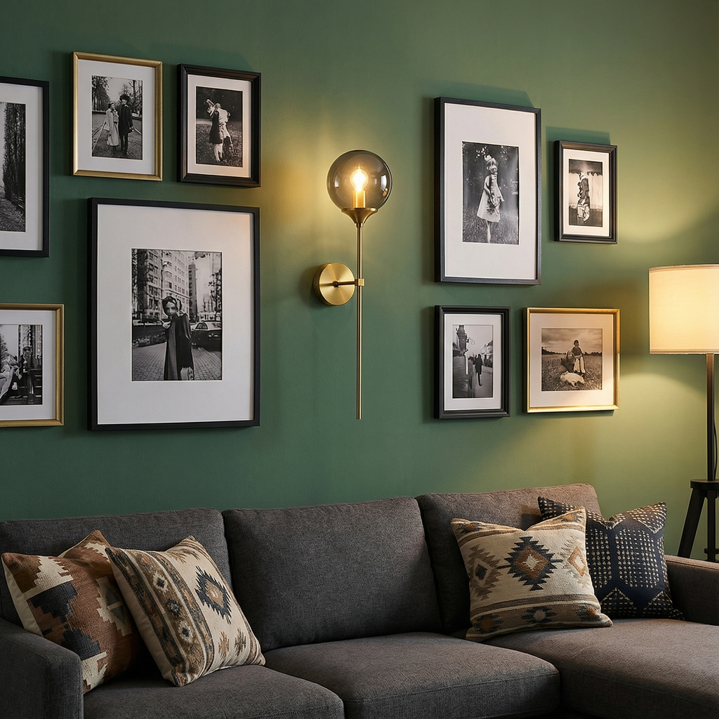 Nordic Glow Wall Sconce Light In Elegant Minimalist Style For Modern Interiors And Calm Ambience
